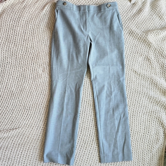 Ann Taylor | 6 | The Straight Pant In Cross Weave - Picture 2 of 16